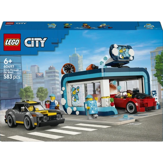 LEGO City 60497 Áthajtós autómosó LEGO City 60497 Áthajtós autómosó