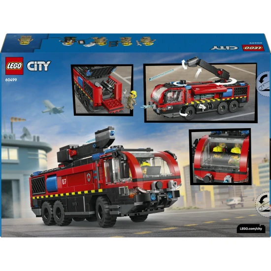 LEGO City 60499 Repülőtéri tűzoltóautó LEGO City 60499 Repülőtéri tűzoltóautó