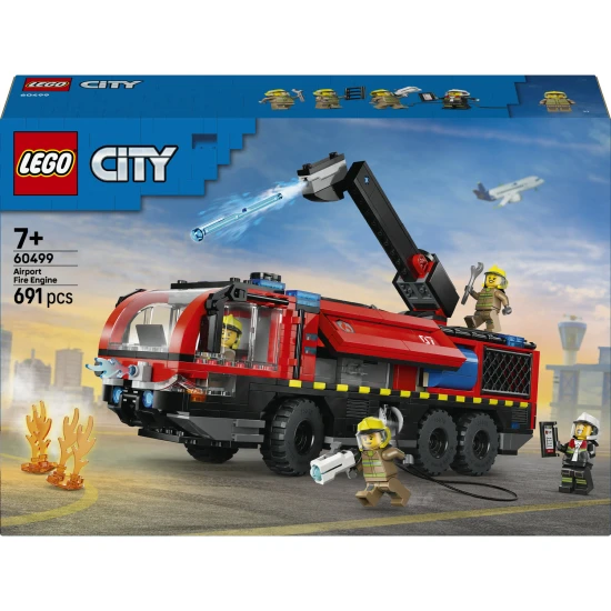LEGO City 60499 Repülőtéri tűzoltóautó LEGO City 60499 Repülőtéri tűzoltóautó