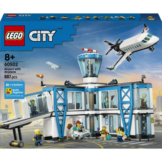 LEGO City 60502 Repülőtér repülőgéppel LEGO City 60502 Repülőtér repülőgéppel