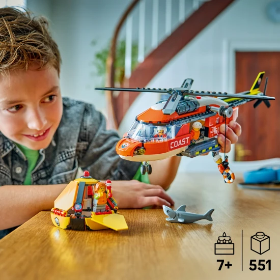 LEGO City 60503 Parti őrség helikoptere LEGO City 60503 Parti őrség helikoptere