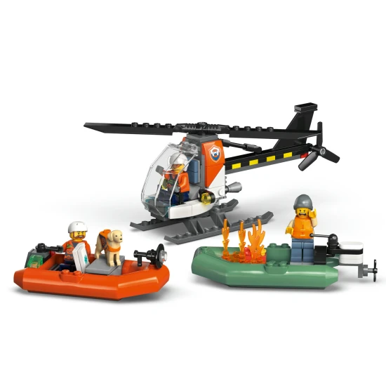 LEGO City 60504 Parti őrség mentőcsónakja és helikopter LEGO City 60504 Parti őrség mentőcsónakja és helikopter