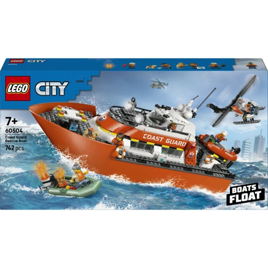 LEGO City 60504 Parti őrség mentőcsónakja és helikopter LEGO City 60504 Parti őrség mentőcsónakja és helikopter
