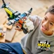 LEGO CITY 60505 Remix Repülőgép, Szervizjármű és Légpárnás jármű