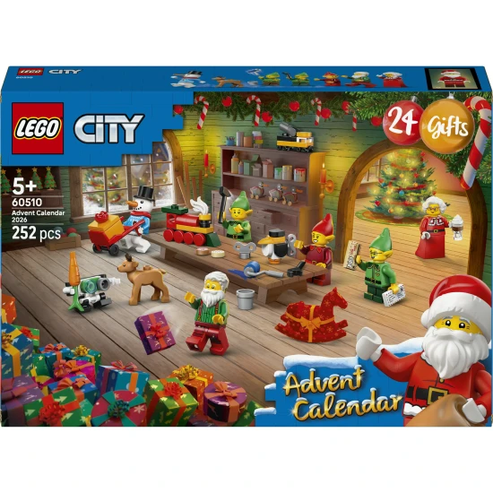 LEGO City 60510 Adventi naptár 2026 LEGO City 60510 Adventi naptár 2026
