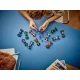 LEGO F1 71049 gyűjthető versenyautó minifigura sisakkal és kerekekkel
