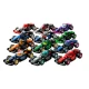 LEGO F1 71049 gyűjthető versenyautó minifigura sisakkal és kerekekkel