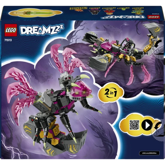 LEGO Disney 71513 Rémálom skorpió kotrógép