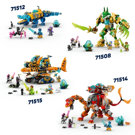 LEGO Disney 71513 Rémálom skorpió kotrógép