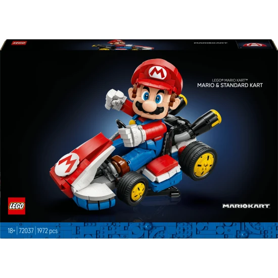 LEGO 72037 Mario Kart™: Mario és Standard Kart LEGO 72037 Mario Kart™: Mario és Standard Kart