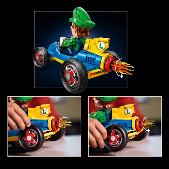 LEGO 72050 Mario Kart™ – Luigi és a Mach 8 LEGO 72050 Mario Kart™ – Luigi és a Mach 8