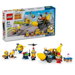 LEGO Me, a gazember 4 Mimoni és a banánautó LEGO Me, a gazember 4 Mimoni és a banánautó