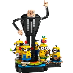 LEGO Me, a gazember 4 75582 Gru és Mimoni a kockákból LEGO Me, a gazember 4 75582 Gru és Mimoni a kockákból