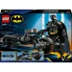 Építhető LEGO Batman motorkerékpárral, LEGO Batman akcióban, LEGO Batman akciófigura, LEGO Batman Bat-Poddal