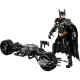 Építhető LEGO Batman motorkerékpárral, LEGO Batman akcióban, LEGO Batman akciófigura, LEGO Batman Bat-Poddal