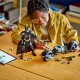 Építhető LEGO Batman motorkerékpárral, LEGO Batman akcióban, LEGO Batman akciófigura, LEGO Batman Bat-Poddal