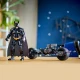 Építhető LEGO Batman motorkerékpárral, LEGO Batman akcióban, LEGO Batman akciófigura, LEGO Batman Bat-Poddal