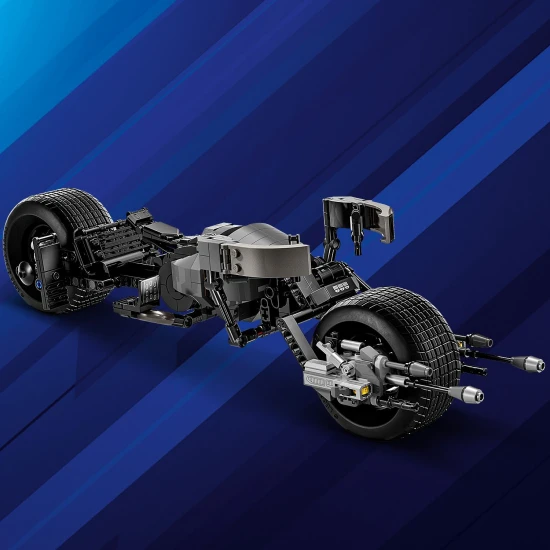 Építhető LEGO Batman motorkerékpárral, LEGO Batman akcióban, LEGO Batman akciófigura, LEGO Batman Bat-Poddal