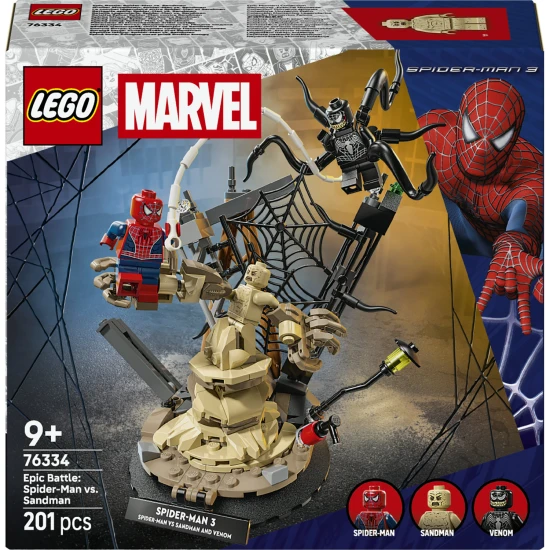 LEGO Marvel 76334 Epikus csata: Pókember vs. Sandman LEGO Marvel 76334 Epikus csata: Pókember vs. Sandman