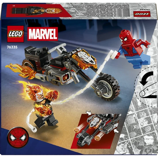 LEGO Marvel 76335 Pókember vs. Ghost Rider motorja LEGO Marvel 76335 Pókember vs. Ghost Rider motorja