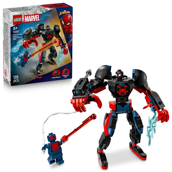 LEGO Marvel 76337 Miles Morales robotja vs. Pókember 2099 LEGO Marvel 76337 Miles Morales robotja vs. Pókember 2099
