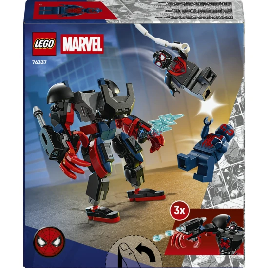 LEGO Marvel 76337 Miles Morales robotja vs. Pókember 2099 LEGO Marvel 76337 Miles Morales robotja vs. Pókember 2099