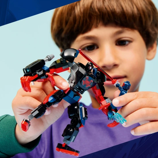 LEGO Marvel 76337 Miles Morales robotja vs. Pókember 2099 LEGO Marvel 76337 Miles Morales robotja vs. Pókember 2099