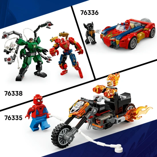 LEGO Marvel 76337 Miles Morales robotja vs. Pókember 2099 LEGO Marvel 76337 Miles Morales robotja vs. Pókember 2099