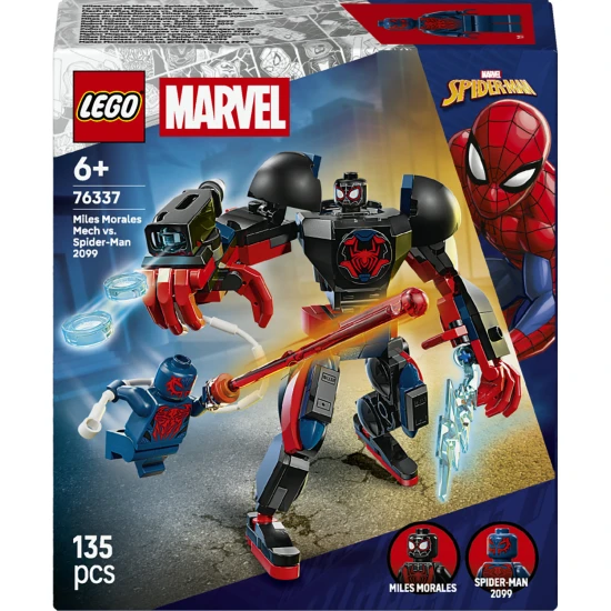 LEGO Marvel 76337 Miles Morales robotja vs. Pókember 2099 LEGO Marvel 76337 Miles Morales robotja vs. Pókember 2099
