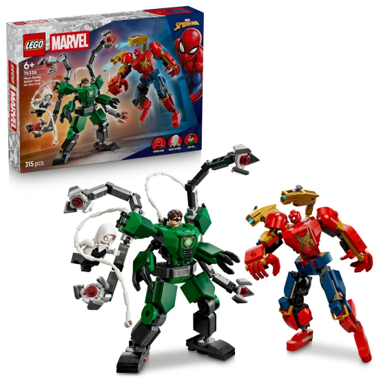 LEGO Marvel 76338 Robotcsata: Pókember vs. Doc Ock LEGO Marvel 76338 Robotcsata: Pókember vs. Doc Ock