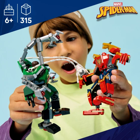 LEGO Marvel 76338 Robotcsata: Pókember vs. Doc Ock LEGO Marvel 76338 Robotcsata: Pókember vs. Doc Ock