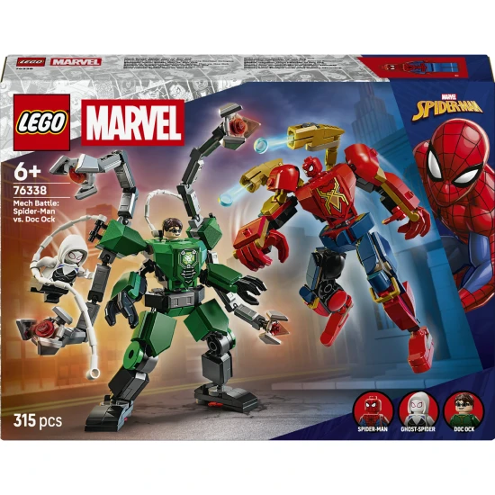 LEGO Marvel 76338 Robotcsata: Pókember vs. Doc Ock LEGO Marvel 76338 Robotcsata: Pókember vs. Doc Ock
