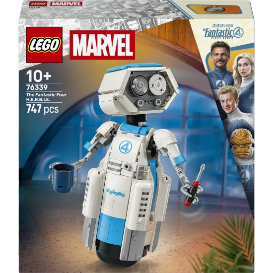 LEGO Marvel 76339 Fantasztikus Négyes: H.E.R.B.I.E. LEGO Marvel 76339 Fantasztikus Négyes: H.E.R.B.I.E.