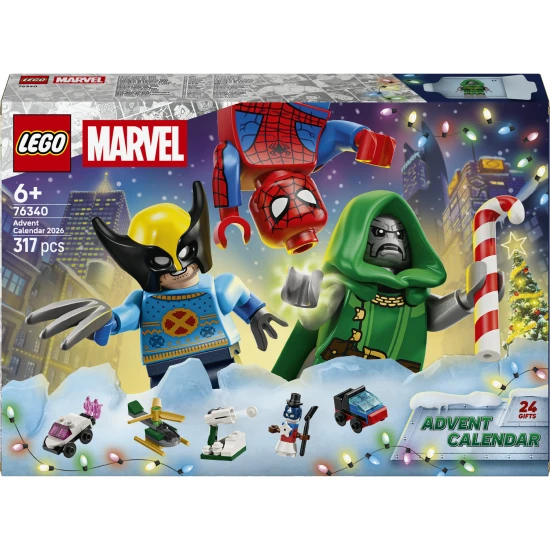 LEGO Marvel 76340 Adventi naptár 2026 LEGO Marvel 76340 Adventi naptár 2026