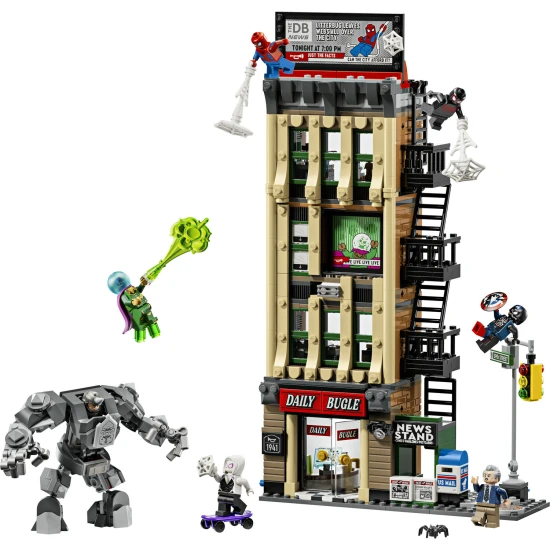 LEGO Marvel 76342 Pókember vs. Mysterio: Daily Bugle LEGO Marvel 76342 Pókember vs. Mysterio: Daily Bugle