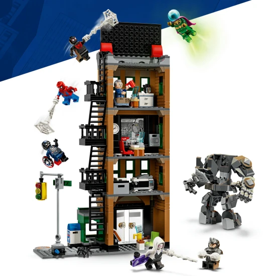 LEGO Marvel 76342 Pókember vs. Mysterio: Daily Bugle LEGO Marvel 76342 Pókember vs. Mysterio: Daily Bugle
