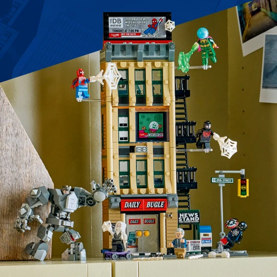 LEGO Marvel 76342 Pókember vs. Mysterio: Daily Bugle LEGO Marvel 76342 Pókember vs. Mysterio: Daily Bugle