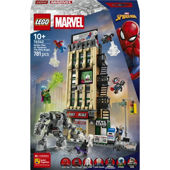 LEGO Marvel 76342 Pókember vs. Mysterio: Daily Bugle LEGO Marvel 76342 Pókember vs. Mysterio: Daily Bugle