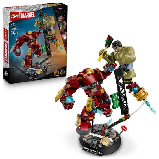LEGO Marvel 76343 Epikus csata: Hulkbuster vs. Hulk LEGO Marvel 76343 Epikus csata: Hulkbuster vs. Hulk
