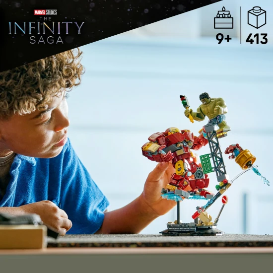 LEGO Marvel 76343 Epikus csata: Hulkbuster vs. Hulk LEGO Marvel 76343 Epikus csata: Hulkbuster vs. Hulk