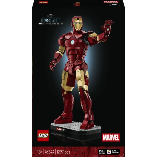 LEGO Marvel 76344 Iron Man Mark 3: gyűjtői kiadás LEGO Marvel 76344 Iron Man Mark 3: gyűjtői kiadás