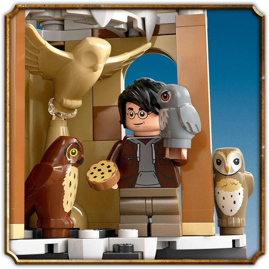 LEGO Harry Potter Roxfort, Roxfort Roxfort Harry Potterrel, Cho Changova a LEGO karácsonyi bálon, LEGO Harry Potter minifigurák, LEGO Roxfort minifigurákkal, LEGO Roxfort gyűjthető portrék
