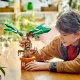 LEGO Harry Potter Mandragora egy edényben mozgatható levelekkel és testtel, a filmsorozat ihlette.