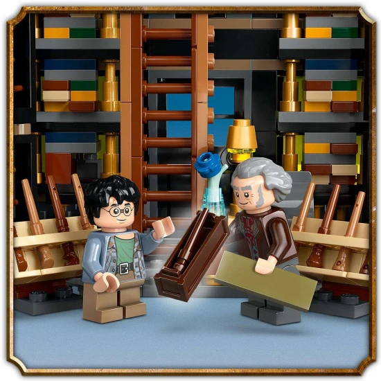 LEGO Harry Potter Diagon Alley, Ollivander's LEGO Store, Madame Malkin LEGO, Harry Potter LEGO minifigurák, LEGO varázslatok, LEGO Diagon Alley vásárlás