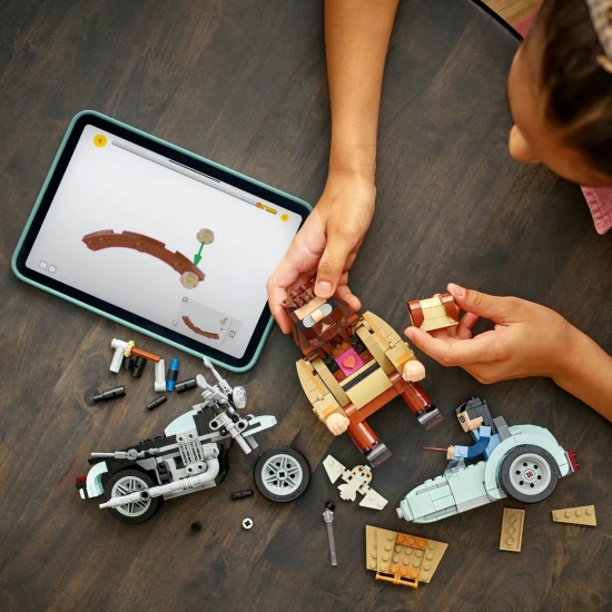 lego harry potter 76443 hagrid es harry a motoron epitojatek gyerekeknek