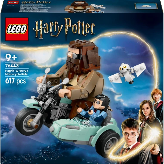 lego harry potter 76443 hagrid es harry a motoron epitojatek gyerekeknek