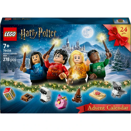 LEGO Harry Potter 76456 Adventi naptar 2025 minifigurakkal es varazslatos modellekkel
