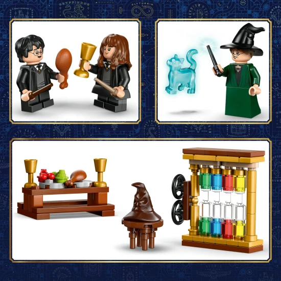 LEGO Harry Potter 76460 Roxfort kastély Teszlek Süveg Ünnepség