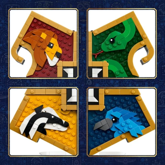 LEGO Harry Potter 76462 Roxfort házak címerei LEGO Harry Potter 76462 Roxfort házak címerei