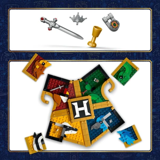 LEGO Harry Potter 76462 Roxfort házak címerei LEGO Harry Potter 76462 Roxfort házak címerei